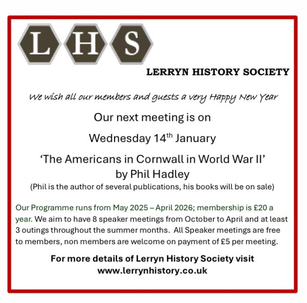 LERRYN HISTORY SOCIETY